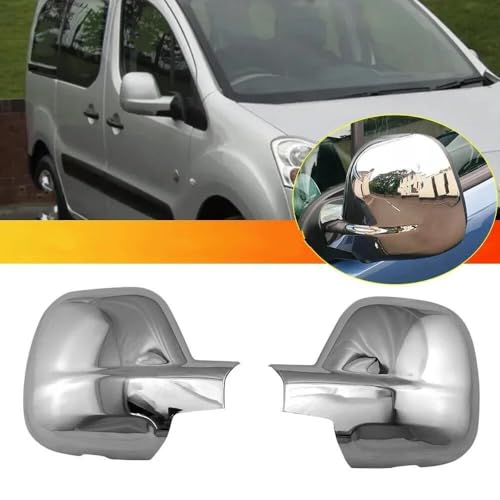 Cache de rétroviseur Opel Combo E 2012-2018 : garniture d'aile chromée