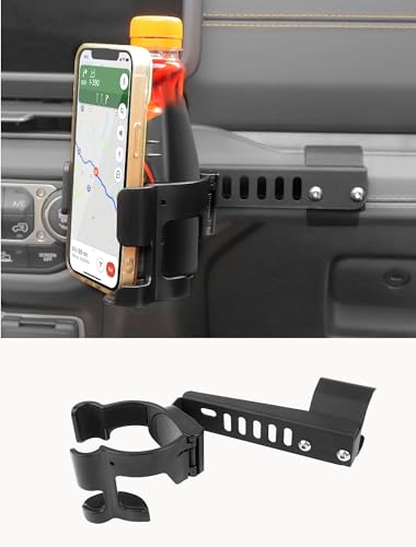 Porte-boisson et support téléphone Jeep Wrangler JL 2024+ stable et pratique