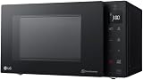 LG MH7235GPS Four à micro-ondes Smart Inverter avec grill à quartz, 32 litres, 1200 W, programmes automatiques, 5 niveaux de puissance, plaque micro-ondes Crispy inclus - Noir fumé - 2
