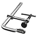 Sliding Arm Bar Clamp, 6 in, 3-1/8 Deep