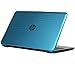 iPearl mCover Hard Shell Case for 15.6" HP 15-ayXXX ( 15-ay000 to 15-ay099 ) series ( NOT fitting 15" HP Pavilion or Envy laptops ) Notebook PC (Aqua)