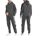 VoLIta Men's Tracksuit 2 Piece Hoodie Athletic Jogging Sweatsuits for Men Casual Sports Long Sleeve Pullover Suit Set - Image 3