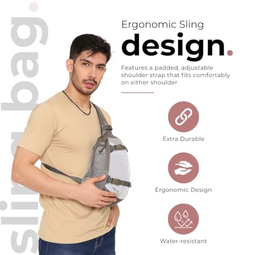 Image of Tressential Sling Bag for Men Women | Cross Body Stylish Bag for Travel, Hiking, College, Camping | Chest Bag | Shoulder Bag
