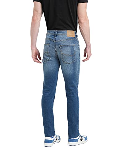 Image of JACK & JONES Men's Ben Skinny Fit Low Rise Jeans