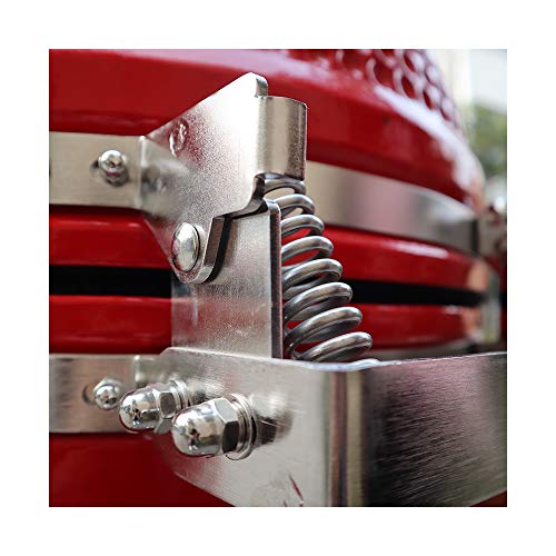 21" Large Outlast Ceramic Kamado Barbecue Charcoal Grill #TOP6