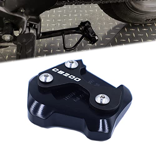 FOR ホンダCB200X 2022 HORNET 2.0 ホーネット2.0 2021-2022 CNCサイドスタンドフットキックスタンド拡大延長サポートプレートパッド ホンダ