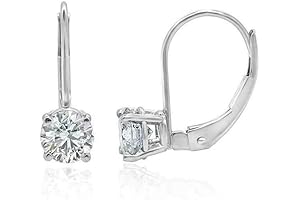 Certified Moissanite Earrings: Radiance that Rivals Diamonds