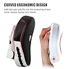 LangRay Boxing Pads Focus Mitts : 1 Pair Curved Boxing Punch Mitts Synthetic Leather Target Pads for Kickboxing Sparring MMA Muay Thai