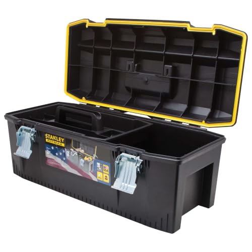 STANLEY 28 in. Structural Foam Portable Toolbox, Heavy Duty (028001L) by STANLEY - Used condition - Image 5