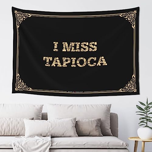 Man Cave Rules Home Bar Decor I Miss Tapioca �^�y�X�g���[ �x�b�h���[�� �r�[�������p (75X100cm)