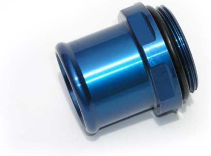 Meziere WN0032B Blue Water Neck Fitting for 1.50" Hose