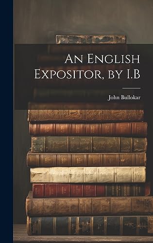 An English Expositor, by I.B