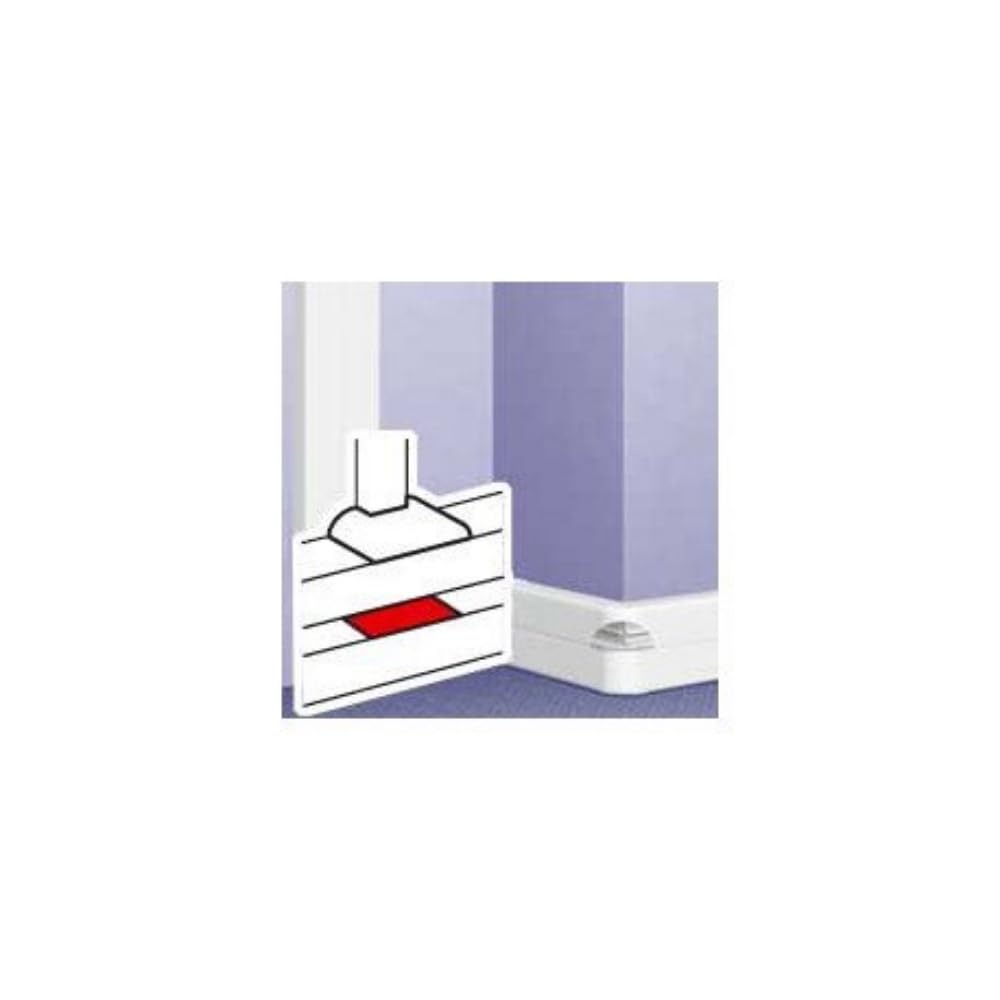Legrand 010742 DLP Monobloc Profondeur Complément de Dérivation Plane pour Goulottes, 50mm, Blanc