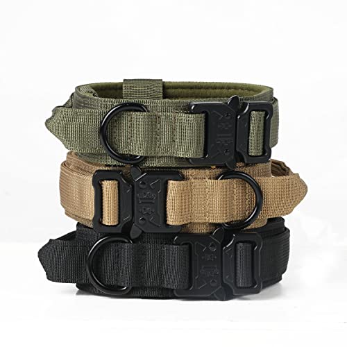 4W Hunting Dog Collar - Tactical Dog Collar for Medium & Large Dogs,Martingale Collar for Dogs with Adjustable Nylon… - Image 3