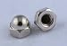 6-32 Acorn Cap Nuts Steel Nickle Plated 100 Pack