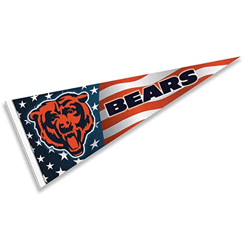 Bannière Chicago Bears drapeau américain fanion de sport USA NFL