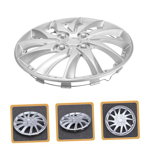 Couvercles de roue auto SOLUSTRE 2 pièces pour jantes universelles - 7