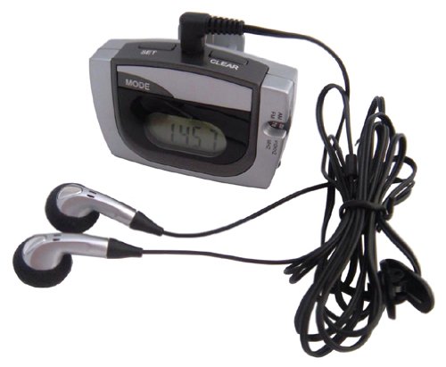 ドンキーボックス AM/FM ラジオが聞ける ラジ歩計 RH-01SV