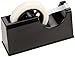 Officemate 2-in-1 Heavy Duty Tape Dispenser 1-Inch and 3-Inch Core, Black (96699)