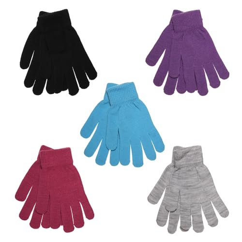 Undercover 3 Pairs Ladies Magic Gloves GL155 Assorted Colours