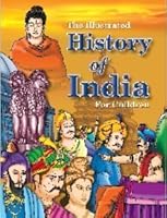 The Illustrated history of India for Children 8188759163 Book Cover