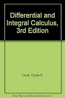Differential and Integral Calculus, 3rd Edition B000SN2Y08 Book Cover