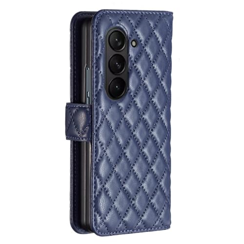 Housse Samsung Galaxy Z Fold 5 noir étui portefeuille cuir à rabat aimanté - 4