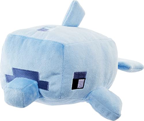 Minecraft Plush Character - Blue Dolphin ~ Soft, Cuddly Squishy ~ Approx. 11