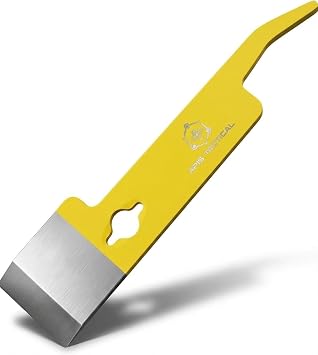 Mini Hive Tool - Flat 3mm Thick Heat Treated Stainless Steel for Durability & Strength - Beekeeper Tools for Prying, Lifting & Scraping - Beekeeping Supplies