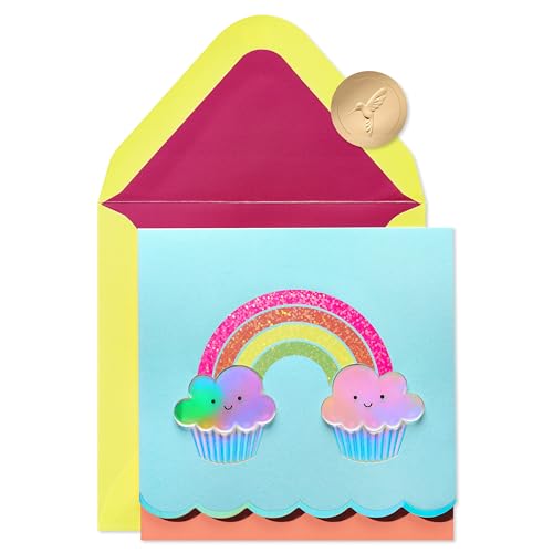 Carte d'anniversaire vierge Papyrus pour écrire un texte 100% personnalisé