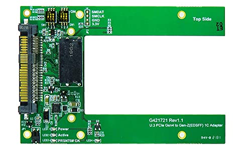 Micro SATA Cables Adaptador U.3 PCIe Gen 4 a Gen-Z 1C miniatura 4