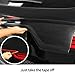 Hoolcar Tail Light Lamp Cover Guard Taillight Trim Bezel Frame Decor Exterior Accessories Compatible with Dodge Durango 2014-2023, Smoked Black