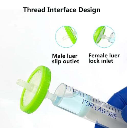 Labfil C0000558 20 Pack Syringe Filter Sterile Pes 0.22 Um Pore Size, 33 Mm Membrane Diameter, Pes Hydroplihic Filtration High Throughput For Lab Hplc Sample Preparation Individually Packed thumb #4