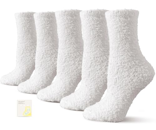 TOCONFFON Women's Fuzzy Socks Cozy Fluffy Socks...