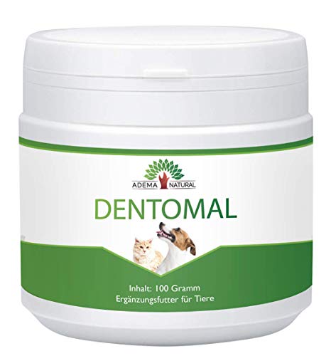 Adema Natural Dental, dientes y cuidado dental, eliminador de sarros, olor a boca en animales, 100 g Cover