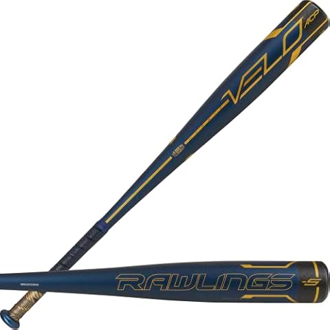 Bate de béisbol Rawlings Velo ACP USSSA 2022 -5 Híbrido Cover