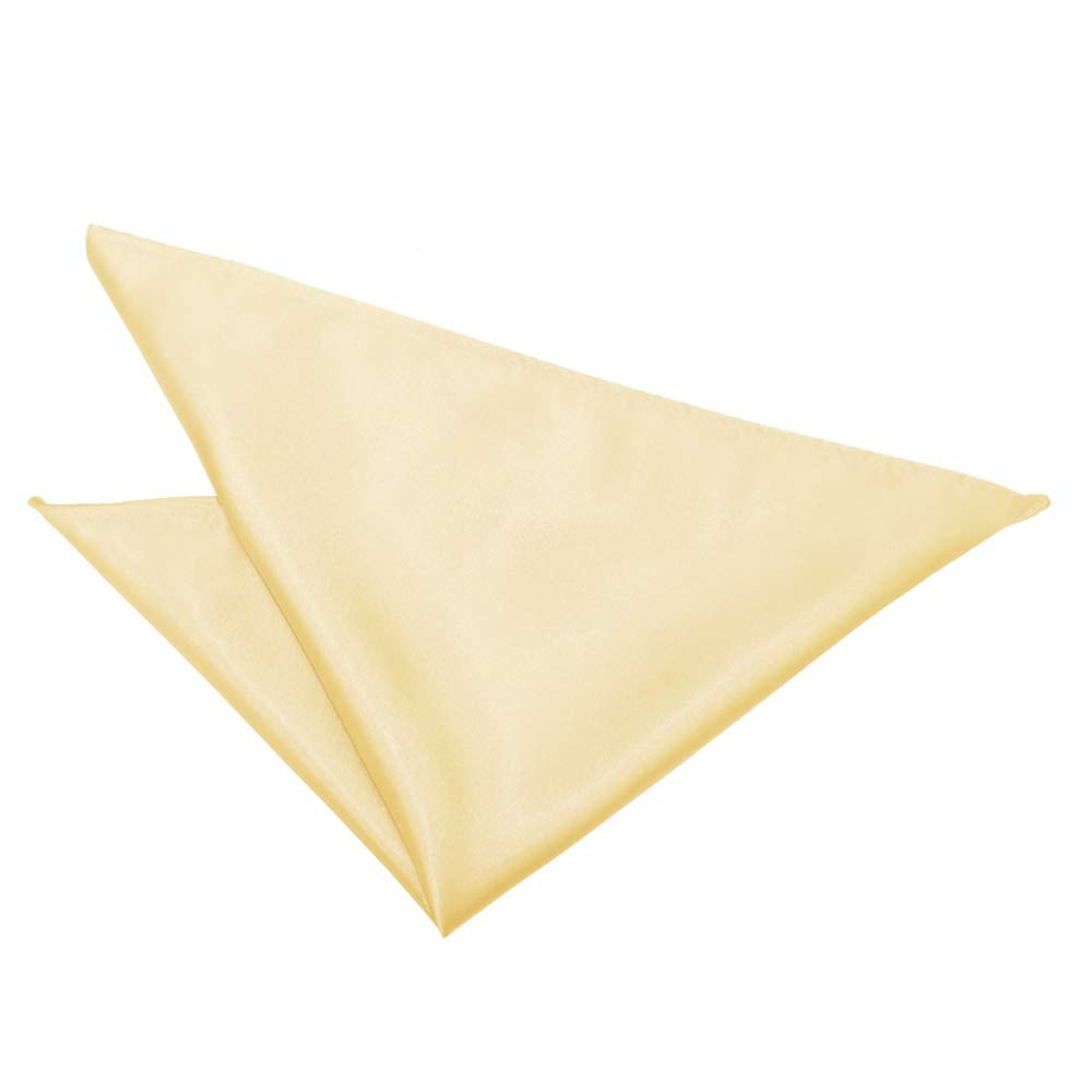 style along Cream Premium Mens Solid Micro Fiber Silk Satin Pocket Square Wedding Handkerchiefs-picture-59
