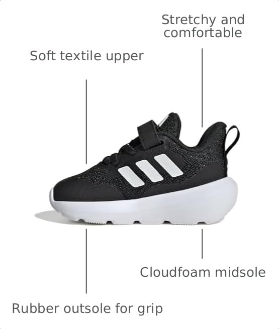 Image of Adidas Unisex-Child Fortarun 2.0 Running ShoesRunning Shoe