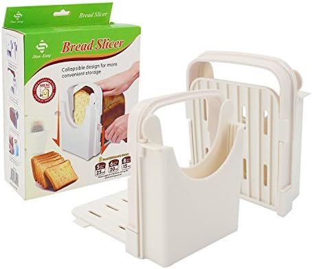 Zaker Bread/Toast Slicer, White