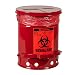 Justrite Biohazard Waste Container,15 in. W