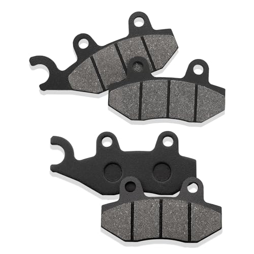 Image of ZICOO Front and Rear Brake Pads for Kawasaki Mule Pro FXT FX KAF820 KAF 820 2015-2021, Mule Pro DXT DX KAF 1000 KAF1000 2016-2017