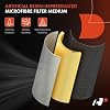 A-Premium Engine Air Filter Compatible with Ford Escape, Focus, Transit Connect & Lincoln MKC, 2012-2019, Radial Seal, Replace# 7M519601AC