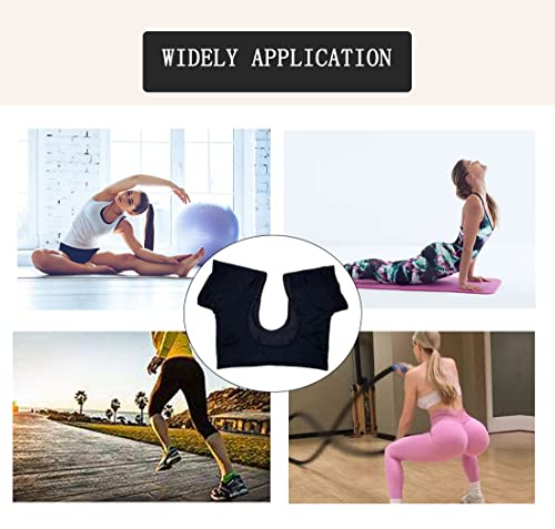 iphree 2 Pack Underarm Sweat Pads Sweat Guard Shirt for Women Reusable Armpit Sweat Pads Sweat Shield Underwear Vest - Image 7