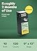 Earth Rated 3X Protect Dog Poop Bag Rolls, Odor Blocking Leak Proof Extra Thick, Unscented, 120 Count