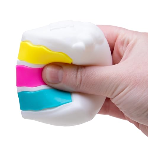 Schylling Needoh Peace O Cake - Sensory Squeeze Toy - Colors May Vary image 13