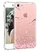 iPhone 8 Case, iPhone 7 Case, Hepix Cherry Blossom Floral Print Transparent Case with TPU Edge Bumper Soft Protective Cover [4.7 inch]