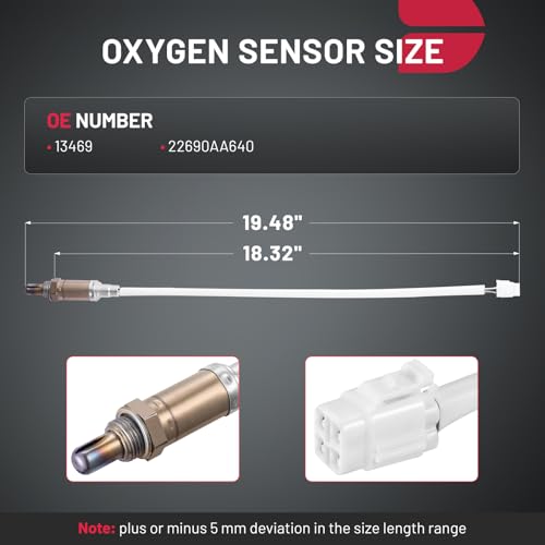 Sensor de Oxígeno Downstream para Subaru Forester 1999-2003 miniatura 3