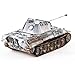 FMOCHANGMDP Tank Diecast Plastic Model, 1/72 Scale German Panzerkampfwagen V Panther Tank Winter Painting Model, Adult Toys and Gift