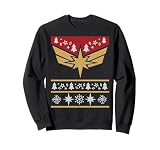 Marvel Captain Marvel Carol Danvers Holiday Sweater Sudadera