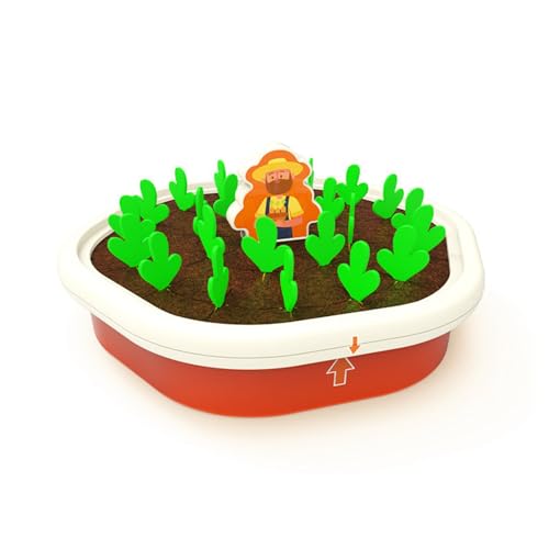 Jeu de Récolte de Carottes en Bois, le Cadeau Éducatif Idéal pour Enfant